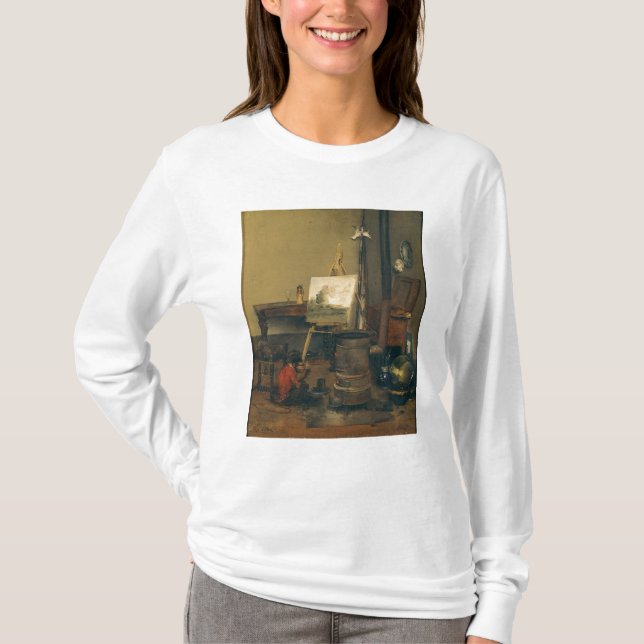 Camiseta El mono del pintor (Anverso)