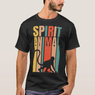 Camiseta El mono es mi retro espiritual animal
