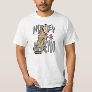 Camiseta El mono ve el mono hacer