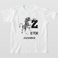 El monograma Z del personalizado es para un animal