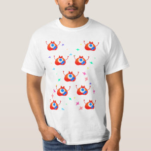 Camiseta El Monstruo de Estrellas Polvorientas con Fallas