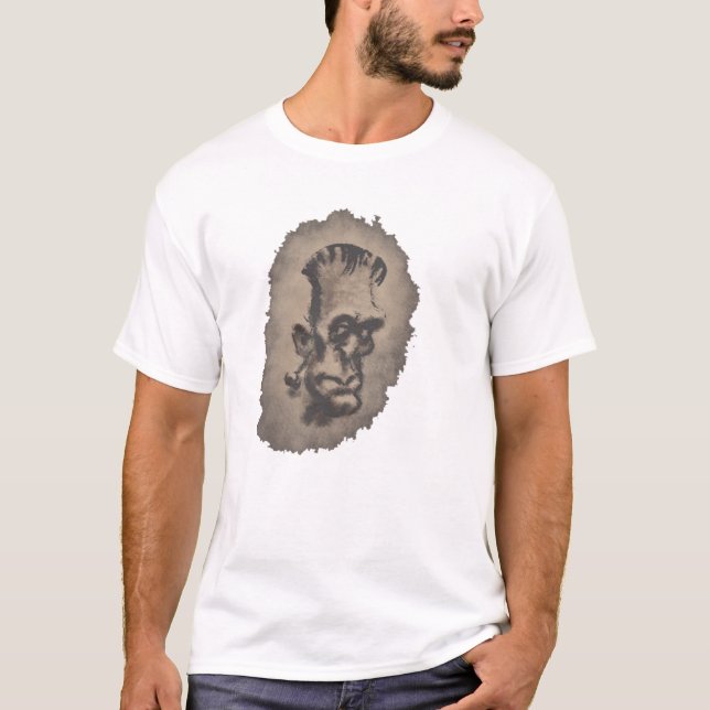 Camiseta El monstruo de Frankenstein (Anverso)