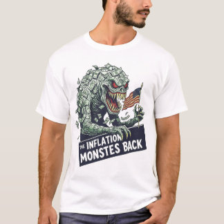 Camiseta "El Monstruo de la Inflación ha Vuelto" Satírico E