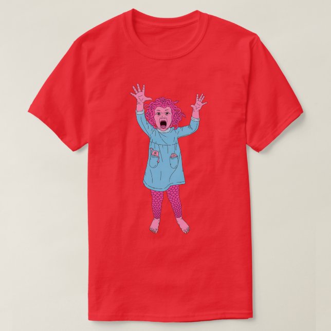 Camiseta El Monstruo de la lila que te sobresale a ti y al (Diseño del anverso)