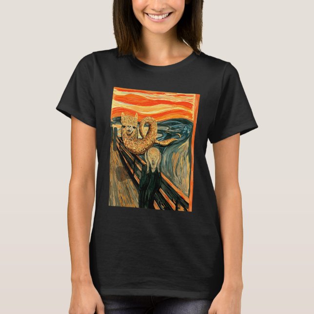 Camiseta El Monstruo De Llama Loch Ness El Criptico De Mash (Anverso)