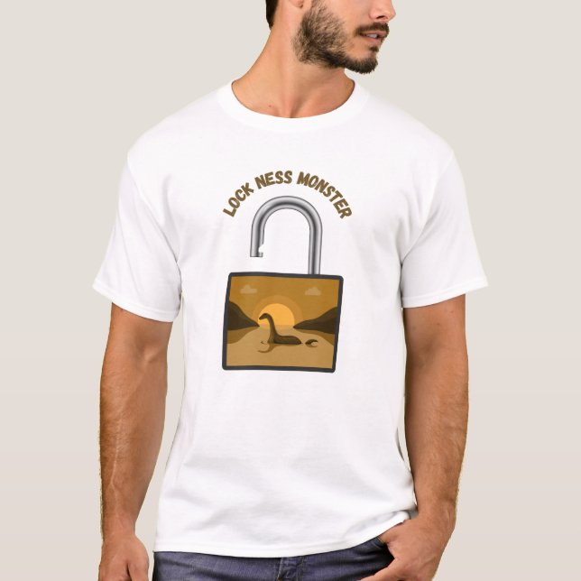 Camiseta El Monstruo de Lock Ness (Anverso)