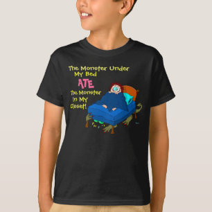 Camiseta El monstruo debajo de mi cama