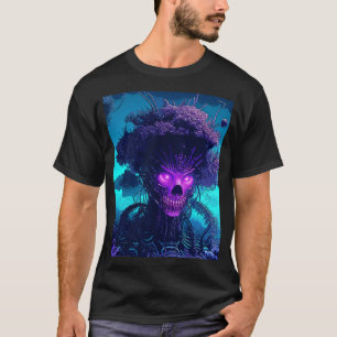 Camiseta El Monstruo del Ciber-Árbol en la Oscuridad