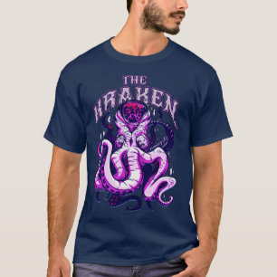 Camiseta El monstruo del mar de Kraken, la ropa de calle de