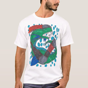 Camiseta El monstruo extranjero de Oliver Hurler T-Shirt