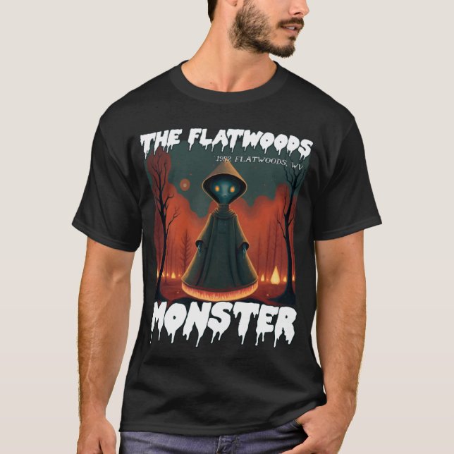 Camiseta El Monstruo Flatwoods 1952 Cryptid Le (Anverso)
