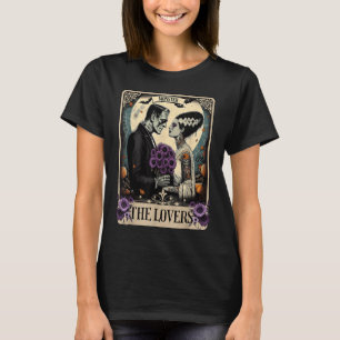 Camiseta El Monstruo Frankenstein Y Bride Los Amantes Del T