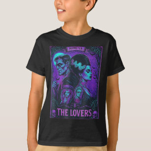 Camiseta El Monstruo Frankenstein Y Bride Los Amantes Del T
