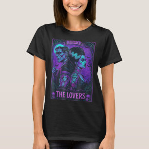 Camiseta El Monstruo Frankenstein Y Bride Los Amantes Del T