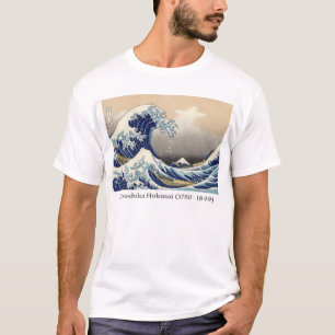 Camiseta El monte Fuji de Hokusai