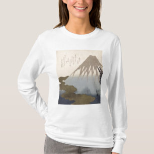 Camiseta El monte Fuji debajo de la nieve