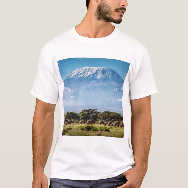 Camiseta El monte Kilimanjaro (Anverso)