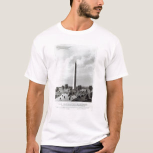 Camiseta El monumento de Washington y los alrededores
