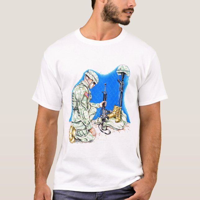 Camiseta El monumento del soldado (Anverso)