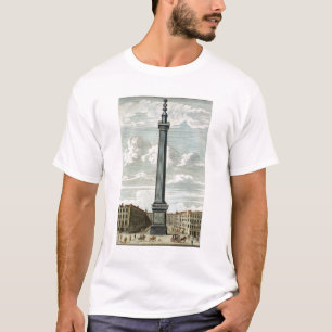 Camiseta El monumento, grabado por Guillermo Henry Toms