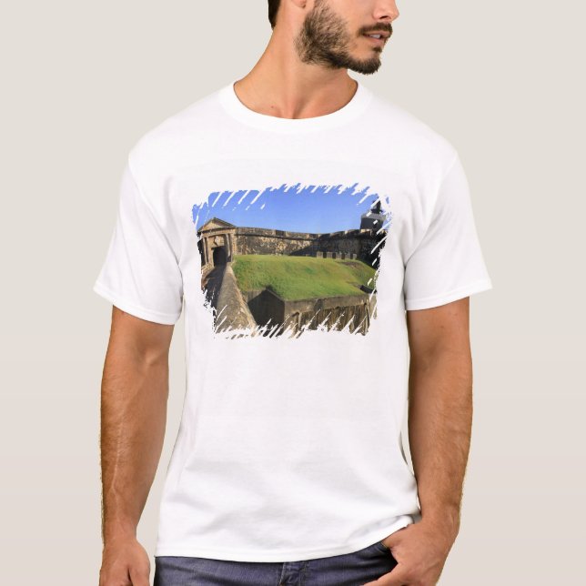Camiseta El Morro, Castillo de San Felipe, Drawbridge, fren (Anverso)