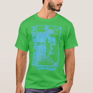 Camiseta El Morro Puerto Rico Grunge
