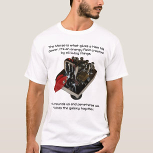 Camiseta El morse es lo que le da a un jamón su poder (bamb