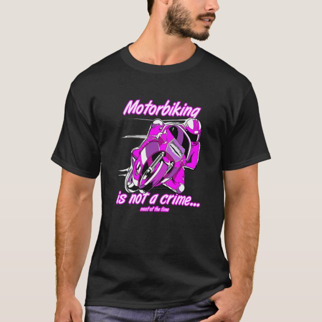 Camiseta El Motociclismo No Es Un Personalizado De Carreras (Anverso)