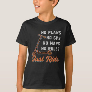 Camiseta El motociclista acaba de viajar con Stunt Retro Vi