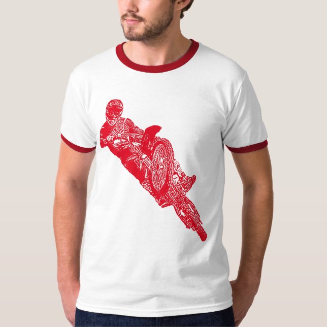 Camiseta El motocrós es vida (Anverso)