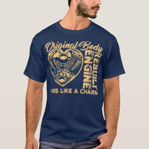 Camiseta El Motor De Carrocería Reconstruida Original Func