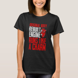 Camiseta El Motor De Carrocería Reconstruida Original Funci