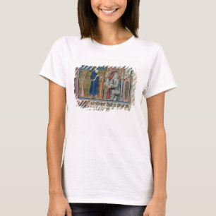 Camiseta El ms capítulo 95 f.268 MERLIN dicta la historia a