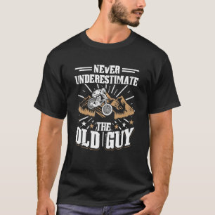 Camiseta El Mtb De La Montacicleta Nunca Socava Al Viejo Ho