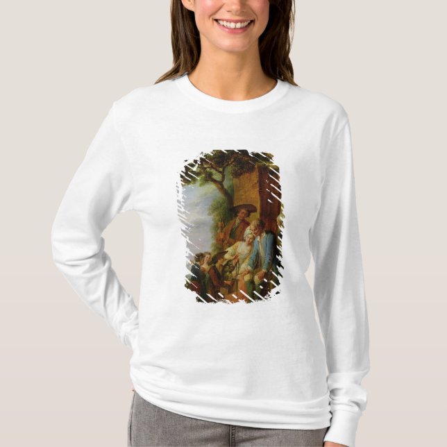 Camiseta El muchacho de la col rizada y de su marmota, 1783 (Anverso)