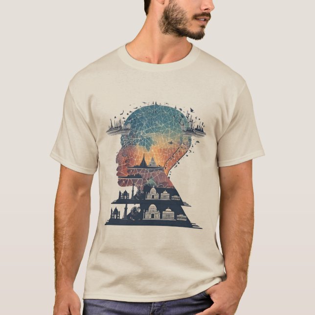 Camiseta El mundo al alcance de la mano (Anverso)