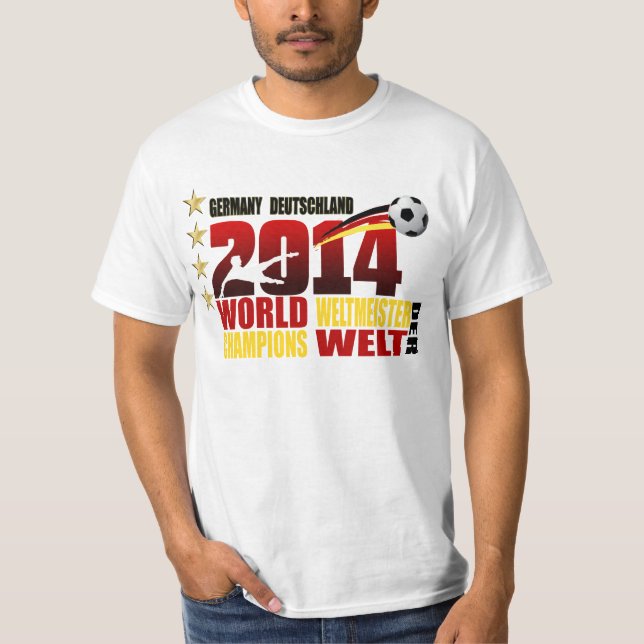 Camiseta El mundo de Alemania defiende Deutschland (Anverso)