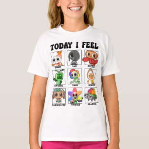Camiseta El mundo de Dandy Cómo me siento, divertidos jugue