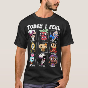 Camiseta El mundo de Dandy Cómo me siento   panel Toons de 