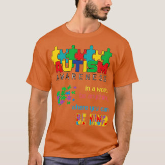 Camiseta El mundo de la conciencia del autismo