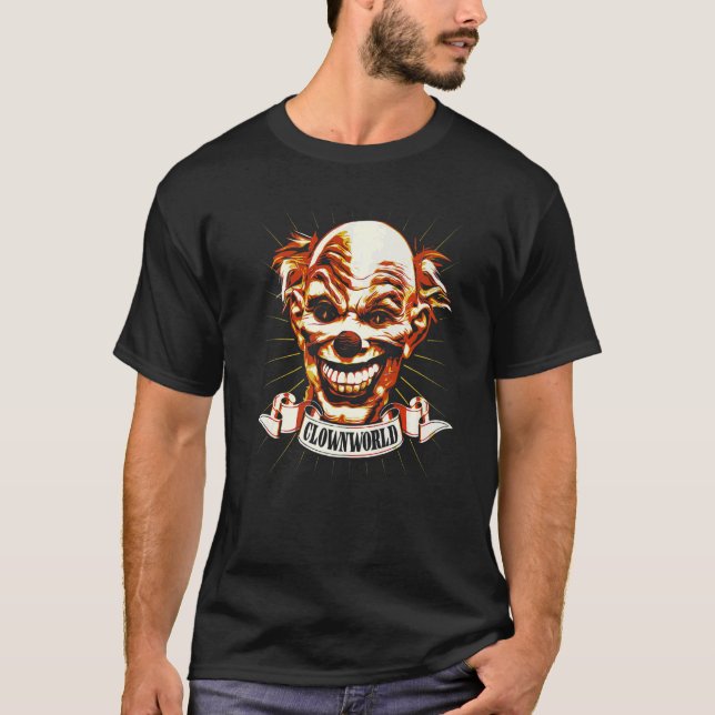 Camiseta El mundo de los payasos (Anverso)