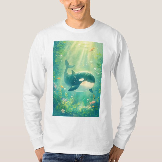 Camiseta El mundo de Orca (Anverso)