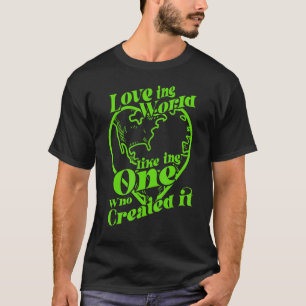 Camiseta El mundo del amor como Ing One que lo creó Valenti