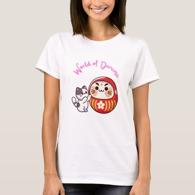 Camiseta El mundo del arte de Daruma (Anverso)