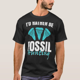 Camiseta El mundo del cavado de fósiles jurásico preferiría