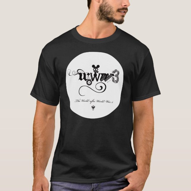 Camiseta El mundo después de la tercera guerra mundial (Anverso)