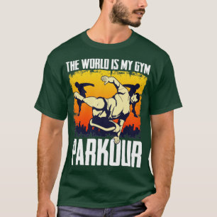 Camiseta El mundo es mi gimnasio Freerunning Freerunner Par