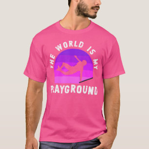 Camiseta El mundo es mi patio de recreo Freestyle Freerunn