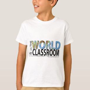 Camiseta El mundo es mi sala de clase