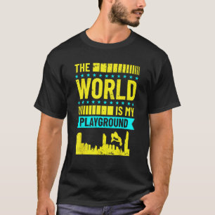 Camiseta El Mundo Es Mi Zona De Juegos Parkour Tra